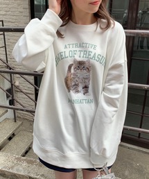 【ZOZO限定】ルーズなCat裏毛スウェット