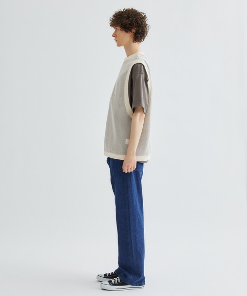 Markaware ベスト シルクタフタ / シルクダウンベスト, Purple – MARKAWARE