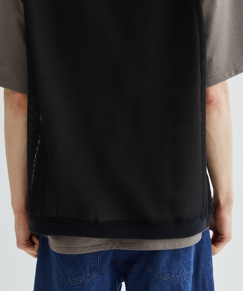 marka（マーカ）の「MESH VEST（ベスト・メンズ・ホワイト/ブラック・1/2）」の16枚目の写真