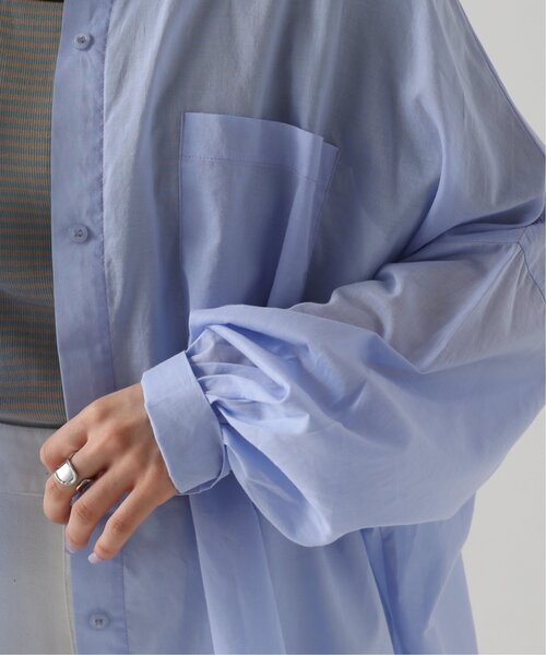 RAY CASSIN（レイカズン）の「BIGドロショルシャツ（シャツ/ブラウス・レディース・イエロー/ブルー/グリーン/オフホワイト・FREE）」の22枚目の写真