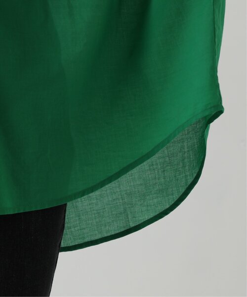 RAY CASSIN（レイカズン）の「BIGドロショルシャツ（シャツ/ブラウス・レディース・イエロー/ブルー/グリーン/オフホワイト・FREE）」の5枚目の写真