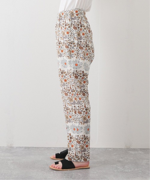 NOMA t.d.(ノーマティーディー)の「【NOMA t.d. / ノーマ ティーディー】for BOUCLE 別注 Summer Flower Easy Pants(その他パンツ・メンズ・ブラック/アイボリー・1/2/3)」の5枚目の写真