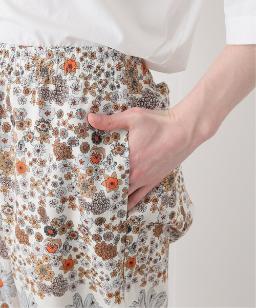NOMA t.d.(ノーマティーディー)の「【NOMA t.d. / ノーマ ティーディー】for BOUCLE 別注 Summer Flower Easy Pants(その他パンツ・メンズ・ブラック/アイボリー・1/2/3)」の8枚目の写真