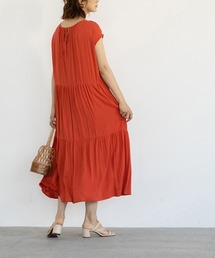 GeeRA | 2022 SS 楊柳素材ティアードワンピース(ワンピース)
