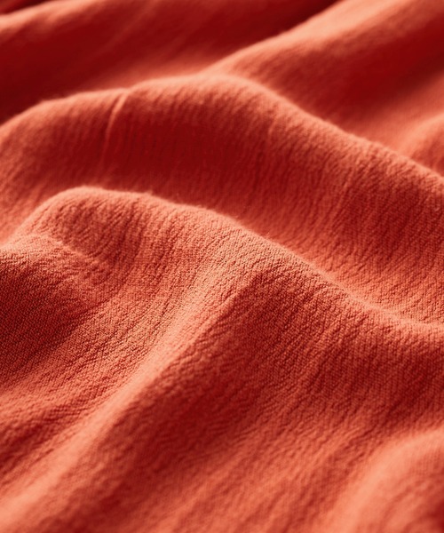 GeeRA(ジーラ)の「楊柳素材ティアードワンピース(ワンピース・レディース・ネイビー/ブルー/オレンジ・LARGE/MEDIUM/X-LARGE)」の16枚目の写真