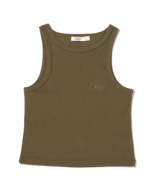 UGG（アグ）の「UGG@mos アメスリタンクトップ（タンクトップ・レディース・ホワイト/ブラウン/カーキ・M/L）」の19枚目の写真