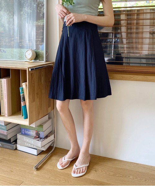 ベルトプリーツミディスカート スカート By Muni R バイ ムニール のファッション通販 Zozotown