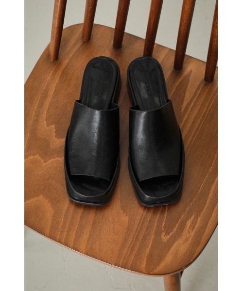AZUL by moussy(アズールバイマウジー)の「THONG COVER SANDALS/ソングカバーサンダル(サンダル・レディース・オレンジ/ブラック・MEDIUM/LARGE/SMALL)」の3枚目の写真