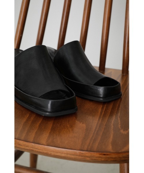 AZUL by moussy(アズールバイマウジー)の「THONG COVER SANDALS/ソングカバーサンダル(サンダル・レディース・オレンジ/ブラック・MEDIUM/LARGE/SMALL)」の7枚目の写真