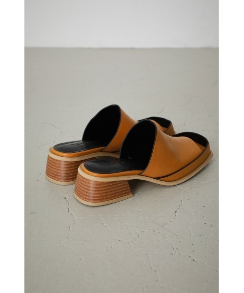 AZUL by moussy(アズールバイマウジー)の「THONG COVER SANDALS/ソングカバーサンダル(サンダル・レディース・オレンジ/ブラック・MEDIUM/LARGE/SMALL)」の13枚目の写真