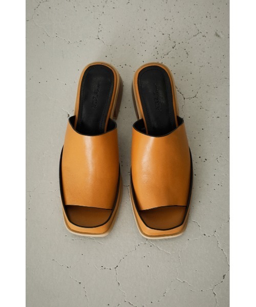 AZUL by moussy(アズールバイマウジー)の「THONG COVER SANDALS/ソングカバーサンダル(サンダル・レディース・オレンジ/ブラック・MEDIUM/LARGE/SMALL)」の14枚目の写真