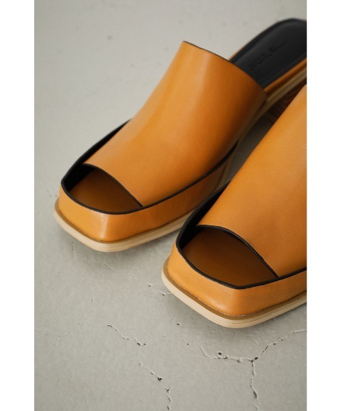 AZUL by moussy(アズールバイマウジー)の「THONG COVER SANDALS/ソングカバーサンダル(サンダル・レディース・オレンジ/ブラック・MEDIUM/LARGE/SMALL)」の15枚目の写真