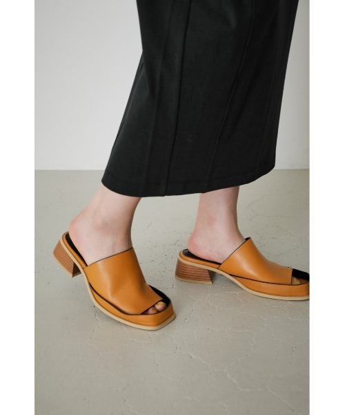 AZUL by moussy(アズールバイマウジー)の「THONG COVER SANDALS/ソングカバーサンダル(サンダル・レディース・オレンジ/ブラック・MEDIUM/LARGE/SMALL)」の19枚目の写真
