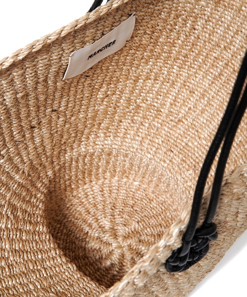 MARCHER（マルシェ）の「MARCHER かごバッグ0421254006（かごバッグ・レディース・ブラック・FREE）」の4枚目の写真