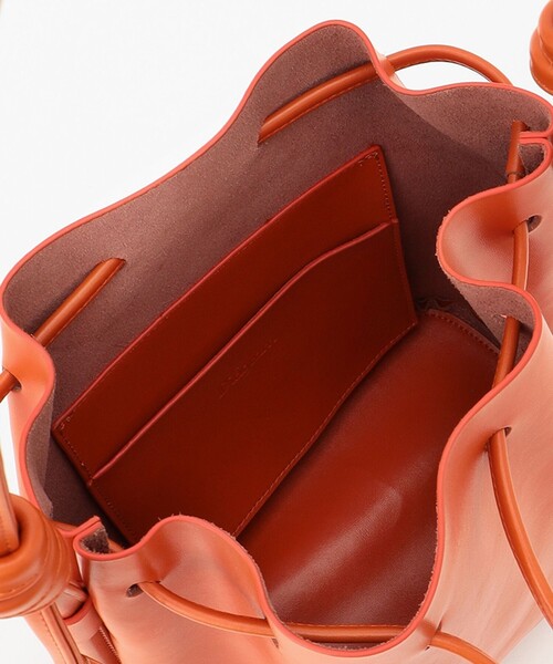 Diagram（ダイアグラム）の「ストリングドロストバッグ（ショルダーバッグ・レディース・オレンジ/ブルー・FREE）」の6枚目の写真