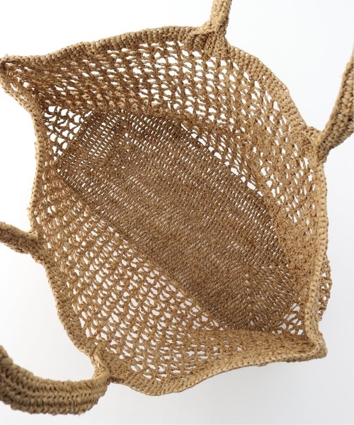 plage（プラージュ）の「SP ラフィア バッグ（ハンドバッグ・レディース・ブラウン・FREE）」の5枚目の写真