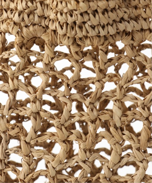 plage（プラージュ）の「SP ラフィア バッグ（ハンドバッグ・レディース・ブラウン・FREE）」の9枚目の写真