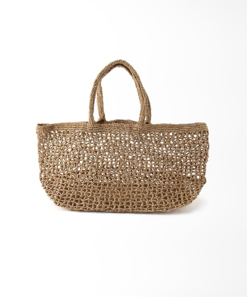 plage（プラージュ）の「SP ラフィア バッグ（ハンドバッグ・レディース・ブラウン・FREE）」の3枚目の写真