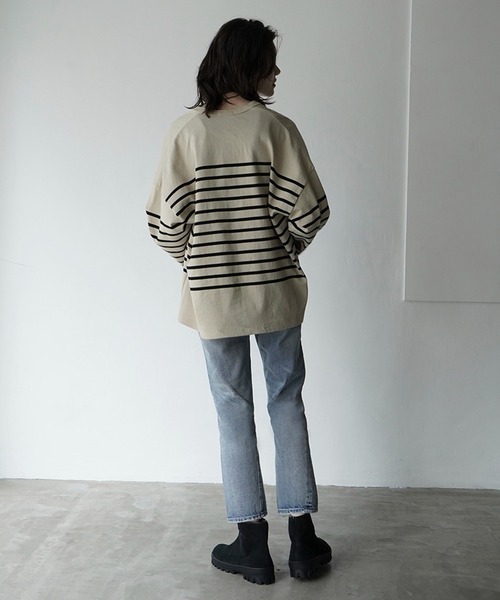 CLANE（クラネ）の「J/W SLIM ANKLE DENIM PANTS（デニムパンツ・レディース・ブラック/ブルー・1/0/2）」の11枚目の写真
