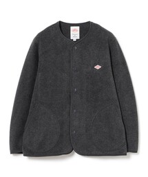 DANTON ノーカラージャケット 38 グレー DANTON | 中綿 ノーカラージャケット WOMEN（ノーカラー
