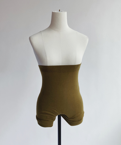 EMILY WEEK（エミリーウィーク）の「【SISIFILLE×EMILY WEEK】ホールガーメントオーバーショーツ（インナーウェア/肌着・レディース・チャコールグレー・FREE）」の2枚目の写真