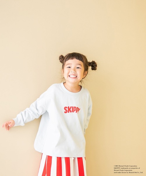 LOWRYS FARM（ローリーズファーム）の「ＦＯＯＤキャラプリントＴシャツ　150779（Tシャツ/カットソー・キッズ・ブルー/ホワイト系その他/ホワイト系その他2・110cm/120cm/130cm/140cm/150cm）」の18枚目の写真