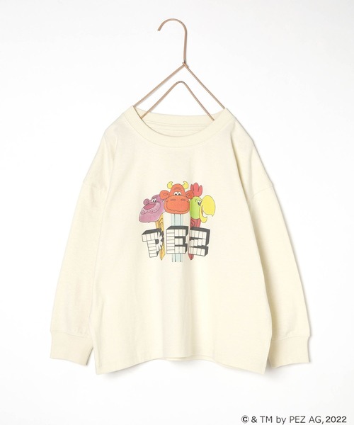 LOWRYS FARM（ローリーズファーム）の「ＦＯＯＤキャラプリントＴシャツ　150779（Tシャツ/カットソー・キッズ・ブルー/ホワイト系その他/ホワイト系その他2・110cm/120cm/130cm/140cm/150cm）」の19枚目の写真