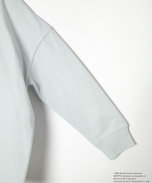 LOWRYS FARM（ローリーズファーム）の「ＦＯＯＤキャラプリントＴシャツ　150779（Tシャツ/カットソー・キッズ・ブルー/ホワイト系その他/ホワイト系その他2・110cm/120cm/130cm/140cm/150cm）」の4枚目の写真