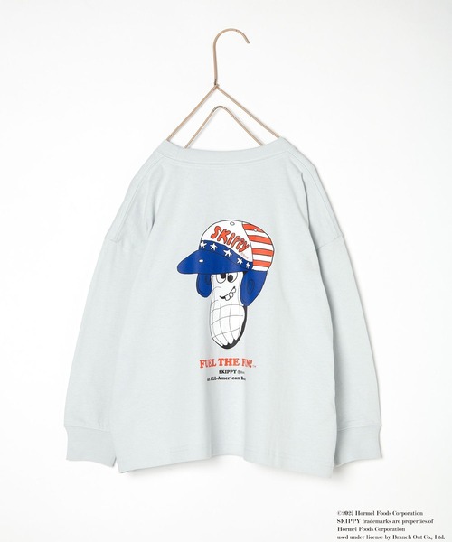 LOWRYS FARM（ローリーズファーム）の「ＦＯＯＤキャラプリントＴシャツ　150779（Tシャツ/カットソー・キッズ・ブルー/ホワイト系その他/ホワイト系その他2・110cm/120cm/130cm/140cm/150cm）」の13枚目の写真