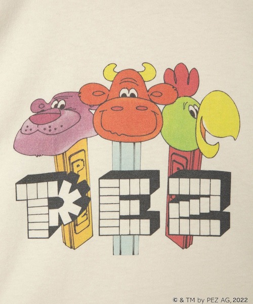 LOWRYS FARM（ローリーズファーム）の「ＦＯＯＤキャラプリントＴシャツ　150779（Tシャツ/カットソー・キッズ・ブルー/ホワイト系その他/ホワイト系その他2・110cm/120cm/130cm/140cm/150cm）」の7枚目の写真