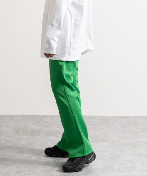 NYLAUS（ナイラス）の「別注 カラーポンチ ストレッチフレアパンツ（その他パンツ・メンズ・ブラック/グリーン/マスタード・LL/M/L）」の16枚目の写真