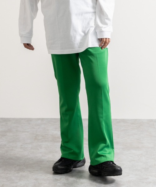 NYLAUS（ナイラス）の「別注 カラーポンチ ストレッチフレアパンツ（その他パンツ・メンズ・ブラック/グリーン/マスタード・LL/M/L）」の17枚目の写真