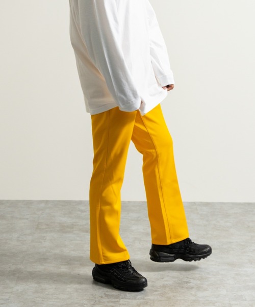 NYLAUS（ナイラス）の「別注 カラーポンチ ストレッチフレアパンツ（その他パンツ・メンズ・ブラック/グリーン/マスタード・LL/M/L）」の20枚目の写真