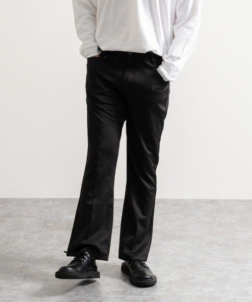 NYLAUS（ナイラス）の「別注 カラーポンチ ストレッチフレアパンツ（その他パンツ・メンズ・ブラック/グリーン/マスタード・LL/M/L）」の21枚目の写真