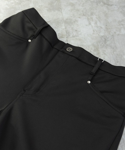 NYLAUS（ナイラス）の「別注 カラーポンチ ストレッチフレアパンツ（その他パンツ・メンズ・ブラック/グリーン/マスタード・LL/M/L）」の7枚目の写真