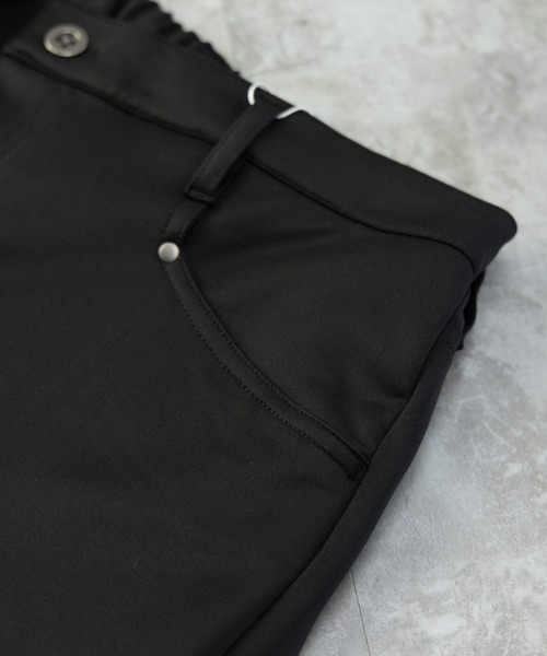 NYLAUS（ナイラス）の「別注 カラーポンチ ストレッチフレアパンツ（その他パンツ・メンズ・ブラック/グリーン/マスタード・LL/M/L）」の10枚目の写真