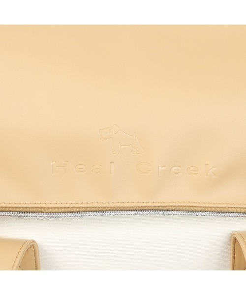 Heal Creek - Heal Creek ボストンバッグ (White) Heal Creek（ヒールクリーク）の「【HealCreek/GOLF】ボストン