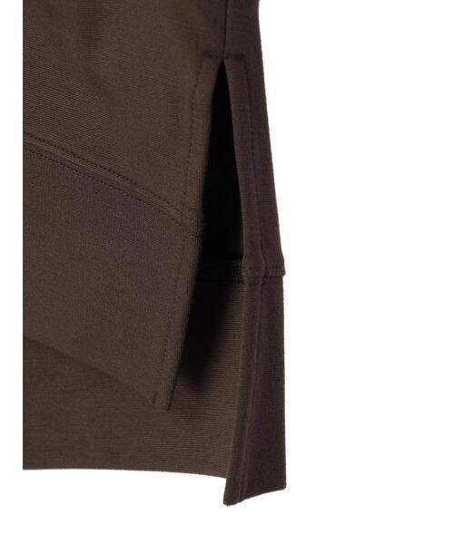 AMERICAN HOLIC（アメリカンホリック）の「ポンチUネックベスト（ベスト・レディース・ブラック/ブラウン・M/L）」の8枚目の写真