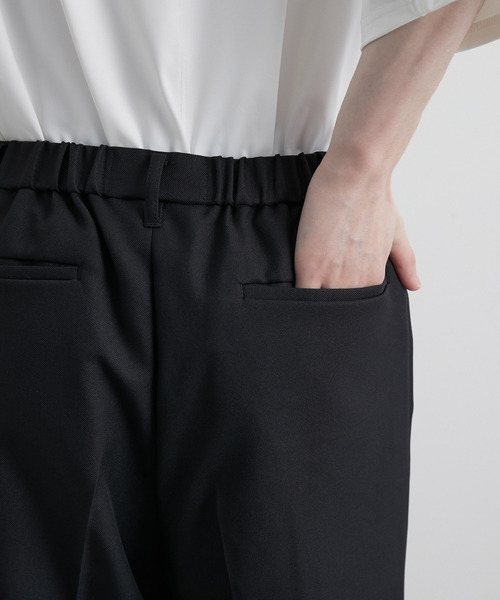 JUNRED（ジュンレッド）の「ウォームツイルワイドフレアパンツ（スラックス・メンズ・ブラック/グリーン/ベージュ系その他・S/M/L）」の8枚目の写真