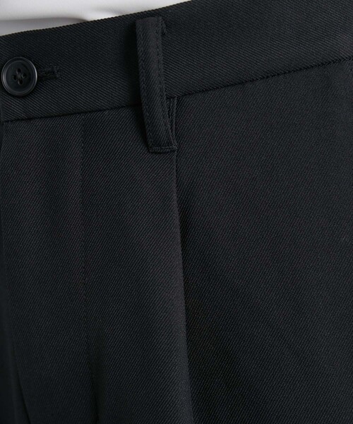 JUNRED（ジュンレッド）の「ウォームツイルワイドフレアパンツ（スラックス・メンズ・ブラック/グリーン/ベージュ系その他・S/M/L）」の4枚目の写真