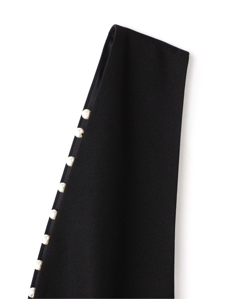 PROPORTION BODY DRESSING（プロポーションボディドレッシング）の「パールジャンスカ / 1212240915（ワンピース・レディース・ブラック/ベージュ・SMALL/MEDIUM）」の16枚目の写真