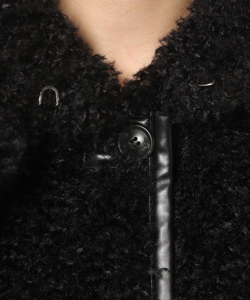 PAGEBOY(ページボーイ)の「カーリーボアブルゾン(ブルゾン・レディース・チャコールグレー/ブラック/オフホワイト・FREE)」の19枚目の写真