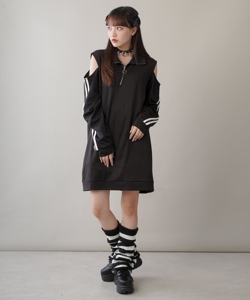 SPINNS(スピンズ)の「【2個セット】リボンミニヘアクリップ(バレッタ/ヘアクリップ・レディース・ホワイト/ブラック・ONESIZE)」の5枚目の写真