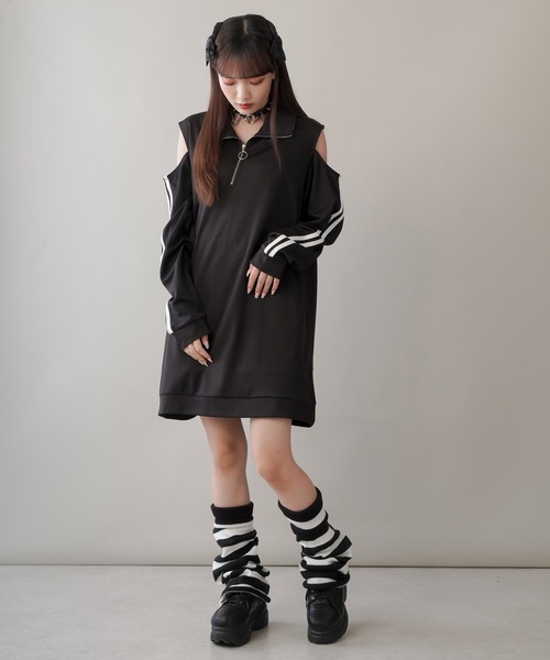 SPINNS(スピンズ)の「【2個セット】リボンミニヘアクリップ(バレッタ/ヘアクリップ・レディース・ホワイト/ブラック・ONESIZE)」の4枚目の写真