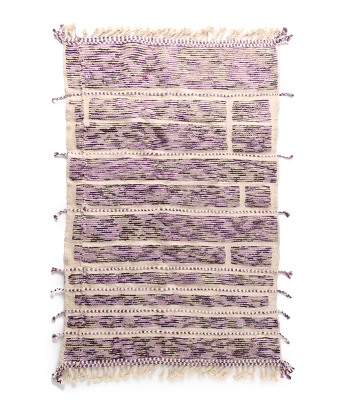 原毛色モロカンラグ　ビンテージラグ　ベニワレン　ペルシャラグ 新品未使用】モロカンラグ｜原毛色モロカンラグ ビンテージラグ