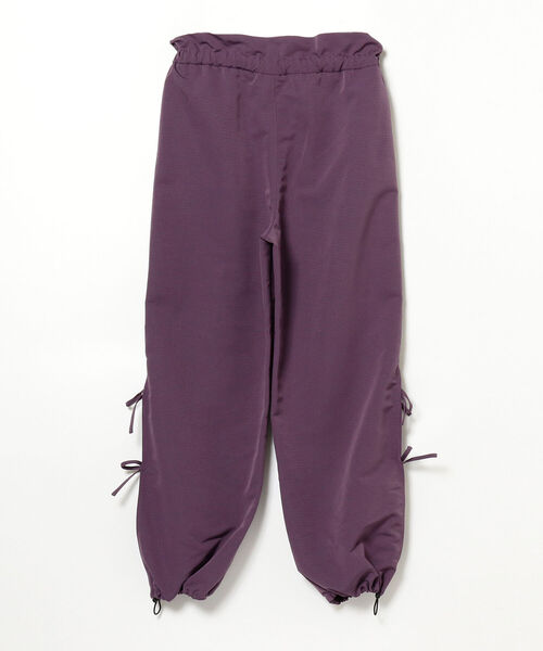 BeAMS DOT（ビームスドット）の「BeAMS DOT / 裾 リボン ドロストパンツ（その他パンツ・レディース・ブラック/ベージュ/パープル・FREE）」の16枚目の写真