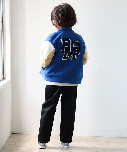 B:MING by BEAMS(ビーミングバイビームス)の「B:MING by BEAMS / アワード ジャケット(100~140cm)(ブルゾン・キッズ・グリーン/ブルー・100/110/120/130/140)」の8枚目の写真