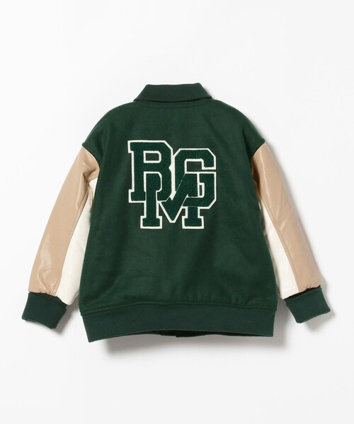 B:MING by BEAMS(ビーミングバイビームス)の「B:MING by BEAMS / アワード ジャケット(100~140cm)(ブルゾン・キッズ・グリーン/ブルー・100/110/120/130/140)」の7枚目の写真
