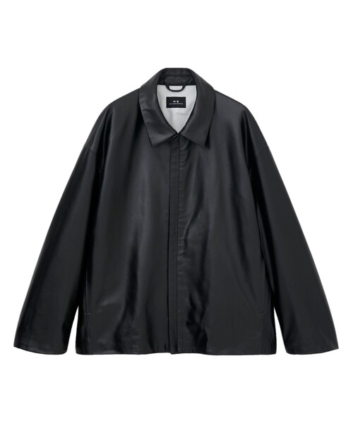 STUDIOUS（ステュディオス）の「【MB別注】WATER REPELLENT LEATHER RIDERS JACKET / 撥水ラムレザーライダースジャケット（ライダースジャケット・メンズ・ブラック・2/3/1）」の19枚目の写真