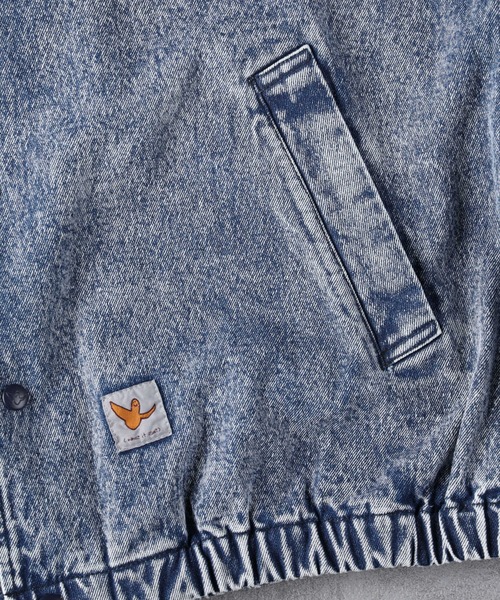 (What it isNt)ART BY MARKGONZALES(ワットイットイズント)の「【(What it isNt)】コーチジャケット(デニムジャケット・メンズ・ダークインディゴブルー・M/L/XL)」の10枚目の写真